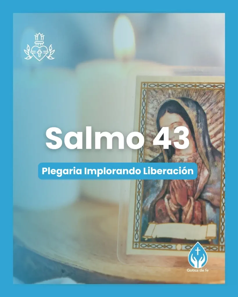 Salmo 43 Salmo 43, Serie 150 salmos para conmemorar el 350º aniversario de las revelaciones del Sagrado Corazón de Jesús a Santa Margarita María de Alacoque.