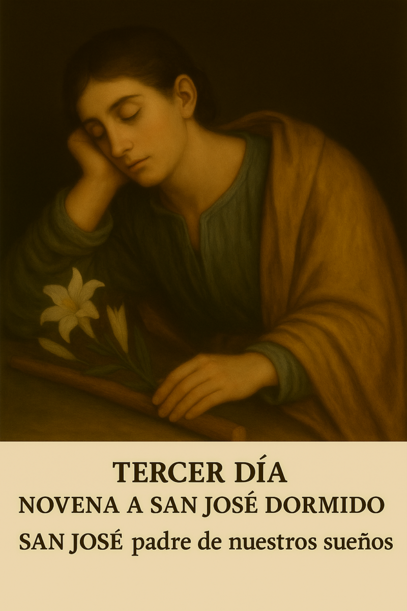 Tercer día novena a San José dormido