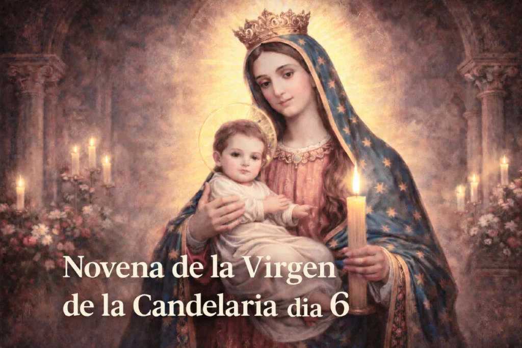 Novena de la Virgen de la Candelaria día