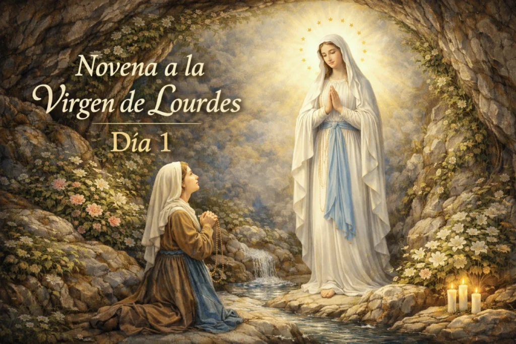 Novena a la Virgen de Lourdes día 1