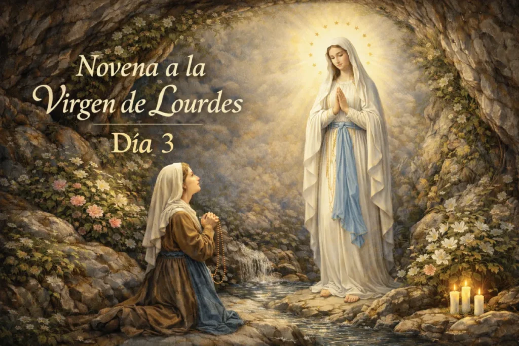 Novena a la Virgen de Lourdes día 3