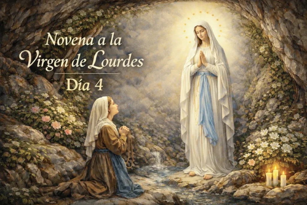 Novena a la Virgen de Lourdes día 4