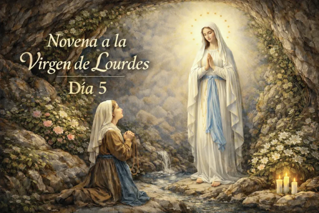 Novena a la Virgen de Lourdes día 5