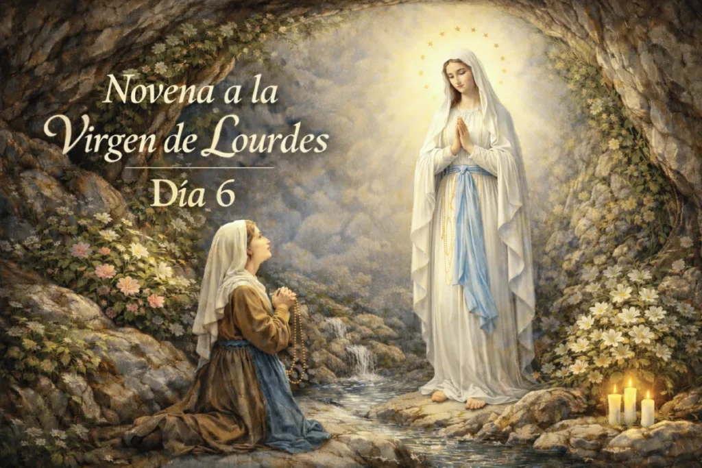 Novena a la Virgen de Lourdes día 6