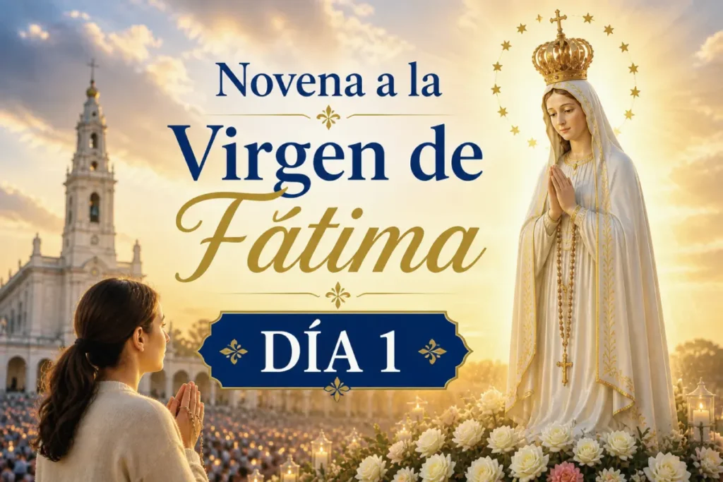 Novena a la virgen de Fátima día 1