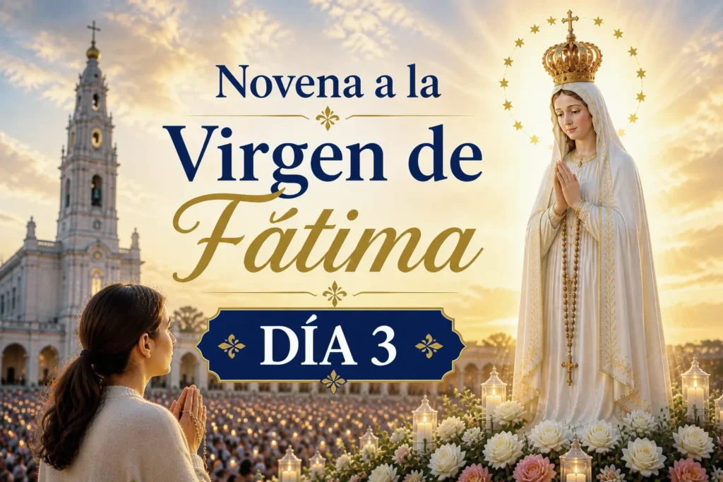 Novena a la virgen de Fátima día 3