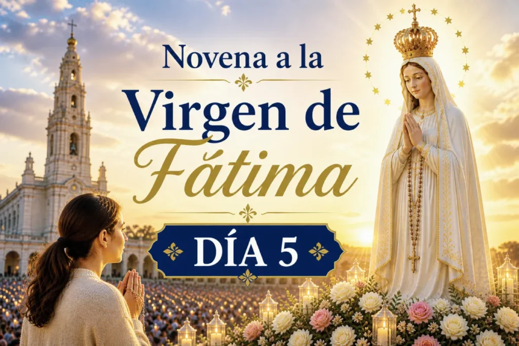 Novena a la virgen de Fátima día  5