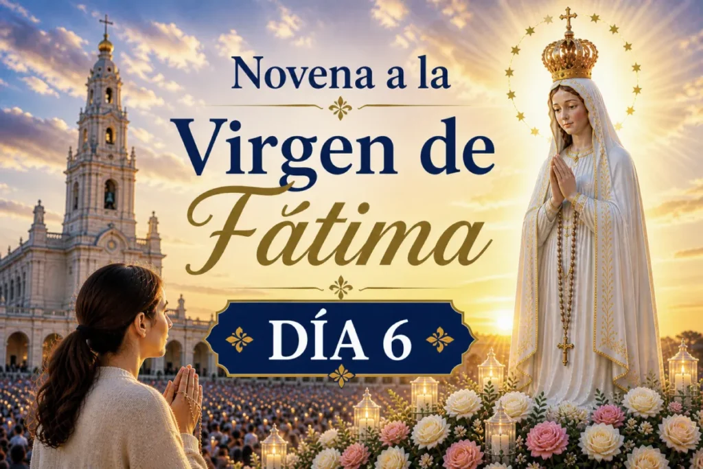Novena a la virgen de Fátima día 6