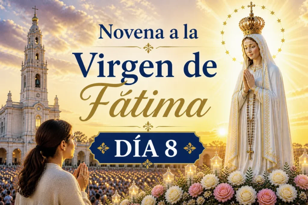 Novena a la virgen de Fátima día 8