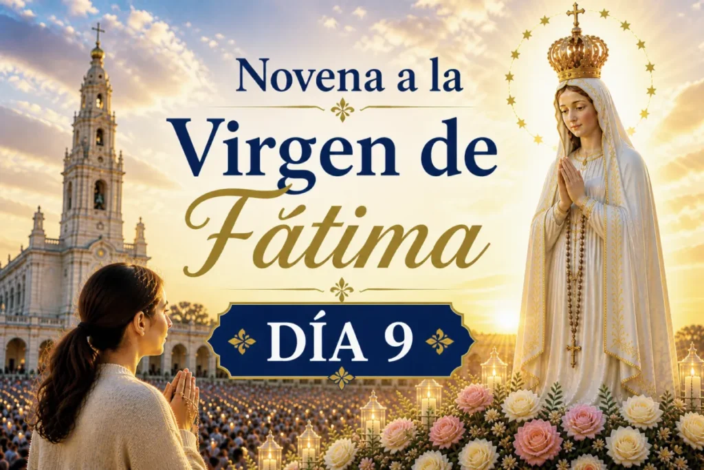 Novena a la virgen de Fátima día 9