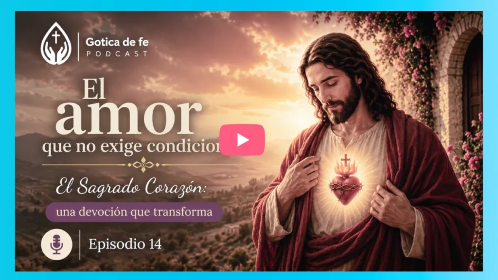 Podcast 14 - Cover YouTube El amor que no exige condiciones — El Sagrado Corazón
